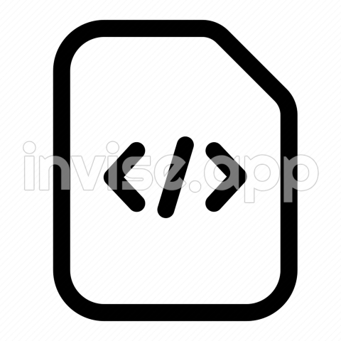 Code File Icon - Code, File, Html, Program, Script Icon Download On Iconfinder