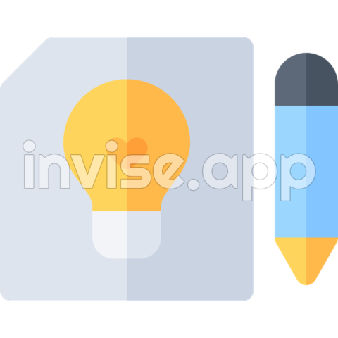 Plan Generic Flat Icon - Promo Icon White