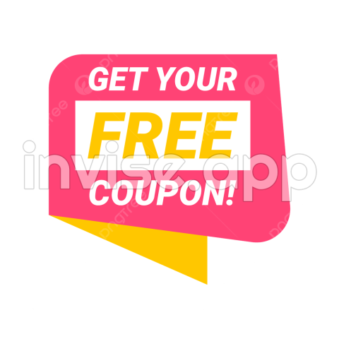 Get Your Free Coupon , Vector, Psd, And Clipart With Transparent - Cupom Disgn