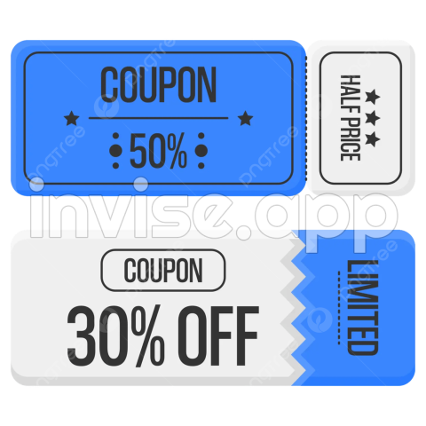 Desain Vektor Kupon Diskon Biru Putih, Kupon, Diskon, Rancangan Dan - Kraft Foods Coupons Printable