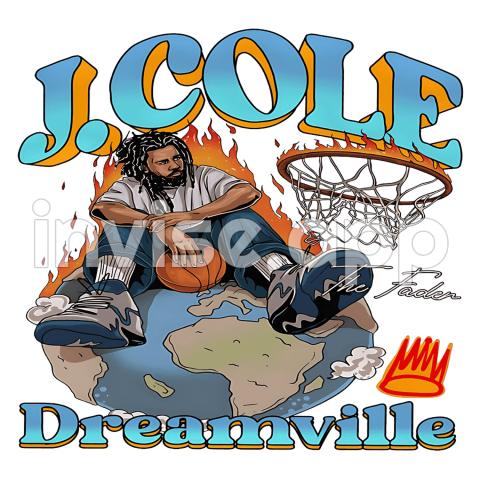 J Cole Dreamville Retro Hip Hop Wiki Svg - J. Cole Album Cover Wallpaper