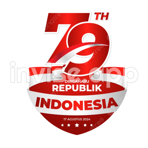 Logo Resmi Hut Ri 79 Pada Tahun 2024 Vektor, Logo Hut Ri 79 - Contoh Poster Kemerdekaan