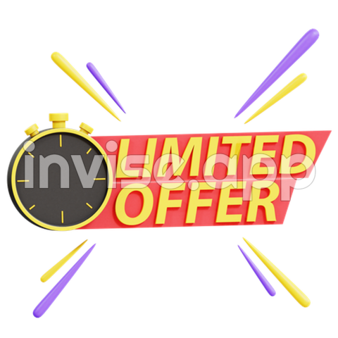 Limited Discount - 149 3D Limited Discount Illustrations Free In , Blend, Gltf