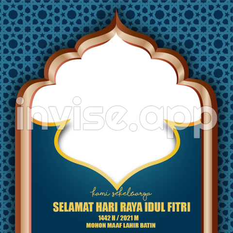 Promo Lebaran - 5 Template Twibbon Lebaran Selamat Hari Raya Idul Fitri 1442 H Keren