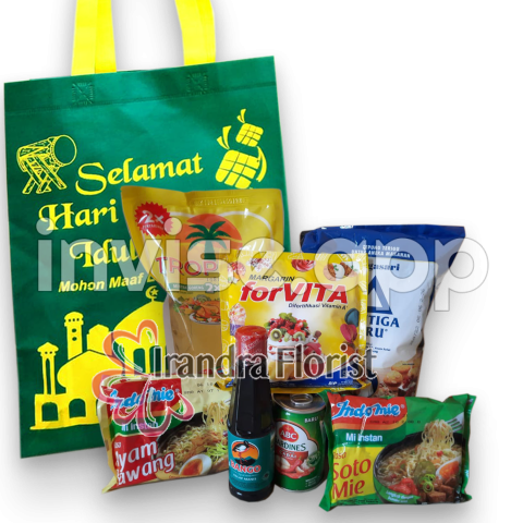 Parcel Sembako Lebaran Idul Fitri Toko Bunga Papan Irandra Florist - Promo Lebaran Kopi