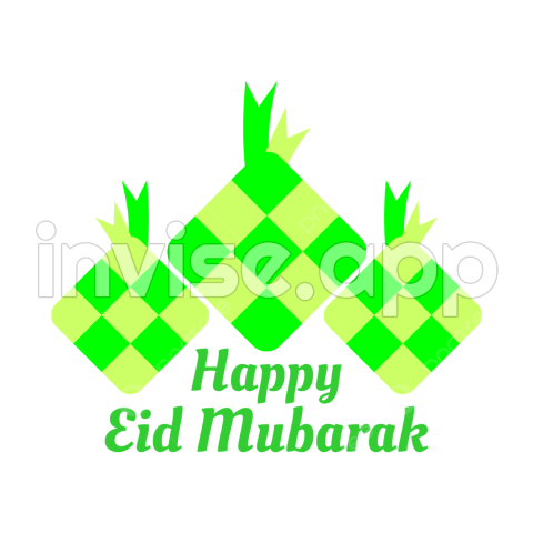 Ketupat Lebaran Vector Art , Lebaran Eid Mubarak Ketupat, Lebaran - Promo Lebaran Kopi