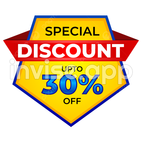 Special Discount 30 Off Logo Design, Logo, Special Discount, Sale - Special Promo Logo