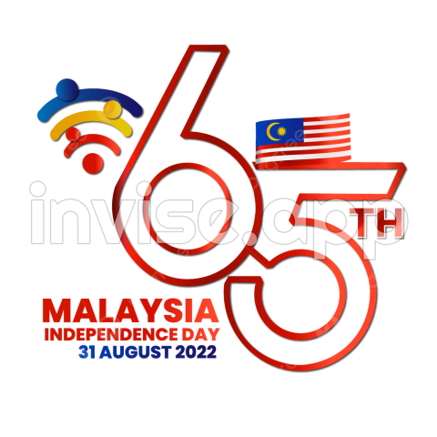 Merdeka Malaysia Day Vector Hd Images, Selamat Hari Merdeka 65 - Logo Merdeka Mengajar