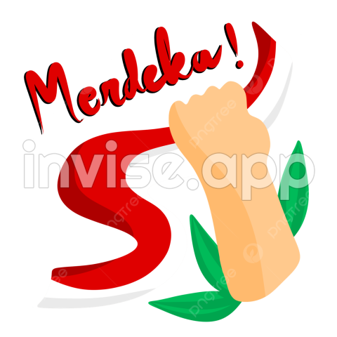 Merdeka Sale Logo - Merdeka Flag Image, Hand Holding The Indonesian Flag With