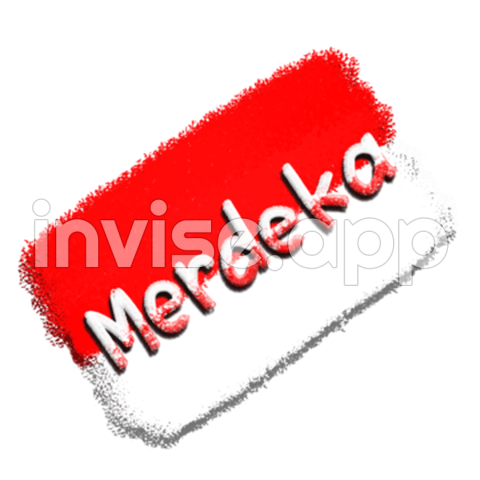 Merdeka Food Promo - Merdeka Clipart Transparent Hd, Promo Merdeka Lettering Typography