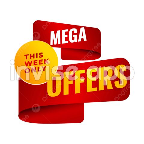 Mega Promo Banner - Mega Sale Special Discount, Mega Sale, Special Discount, Banner And