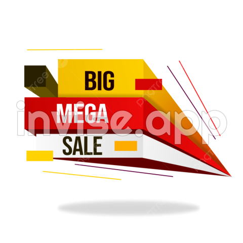 Mega Promo Banner - Big Mega Sale Banner, Big Se Banner, Mega Sale Banner, Flash Sale