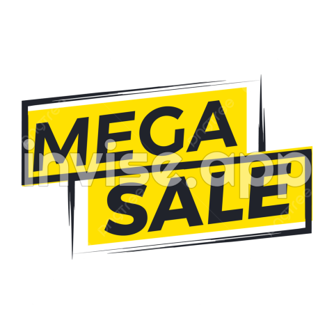 Mega Promotion - Mega Sale Promotion Banner, Mega Sale, Sale Promotion, Sale Promotion