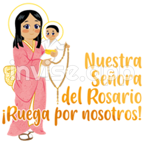 Mes Del Rosario - Sticker Maker Mes Del Rosario Y Las Misiones