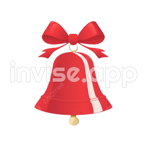 Promociones Navideñas - Cinta Roja De Campanas Navidenas , Circulo Dorado, Campanas De