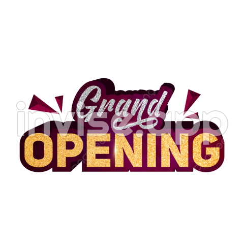 Grand Opening 3D Creative Design, Grand Opening, Coming Soon, Opening - Opening Promo