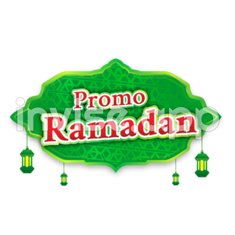 Promo Ramadhan - Ramadan Promo Green Red Vector Illustration, Islamic, Sale, Discount