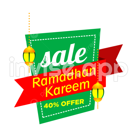 Promo Ramadhan - Ramadhan Kareem Islamic Image, Ramadhan Kareem Sale 40 Percent