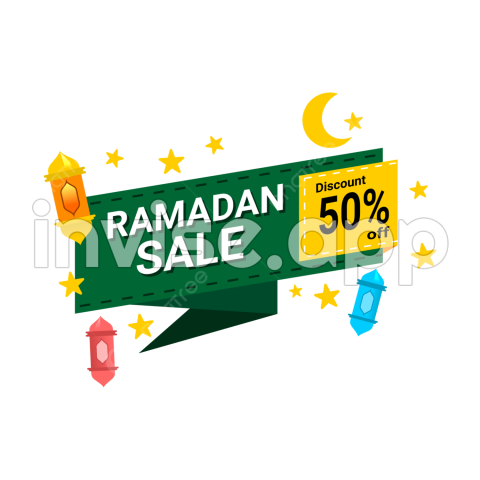 Ramadan Promo - Ramadan Sale Banner Vector Hd Images, Ramadan Sale Banner Vector