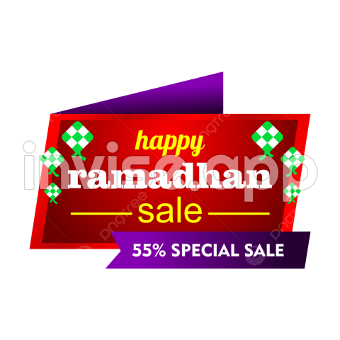 Promo Ramadhan Sale - Special Offer Sale White Transparent, Happy Ramadhan Sale Special Offer