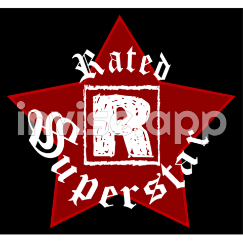 Rated R Warning - Edge Rated R Super Star Logo Download