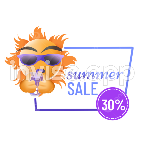 Promotion Advertising Picture, Summer Sale Label Promotional - Summer Giveaway Items