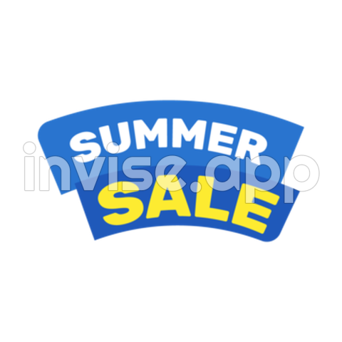 Summer Promo Items - Summer Sale Promotion Vector Design Images, Summer Sale Promotion