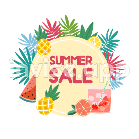 Summer Promotion - Summer Promotion Image, Light Yellow Summer Promotion Plant Border