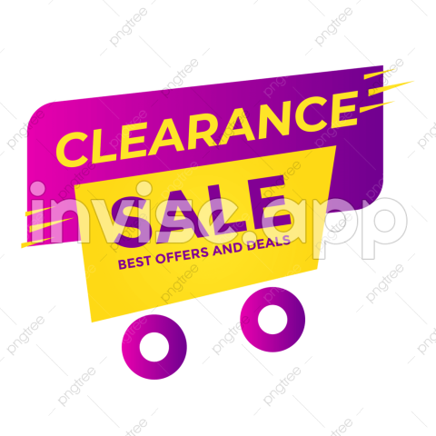 Clearance Sale Promotion Banner, Clearance Sale, Sale Promotion Banner, Sale Tag And Vector - Sales Promotion Products