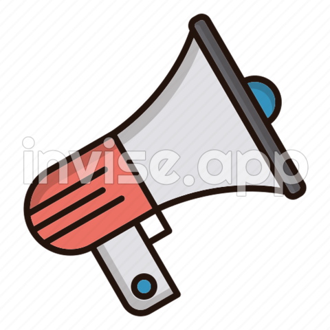 Advertise, News, Promotion, Speaker Icon - Pisni Speaker Men