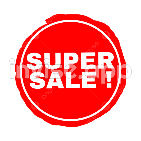 Promo Super Sale Tags Labels Sign Red Template Vector, Promo Tags, Super Sale, Big Sale And - Fl Temp Tag Template