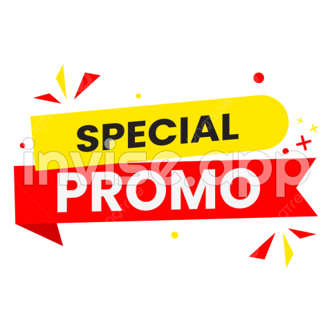 Special Promo Banner Shape For Promotion Of Your Business Vector, Special Promo, Special Promo - Promo Text