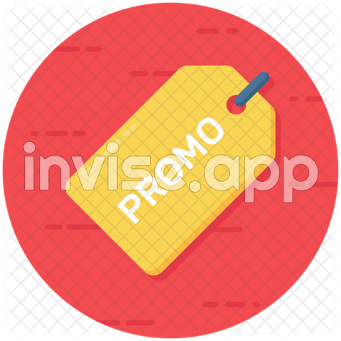 Tag Promo - Promo Tag Icon Download In Flat Style