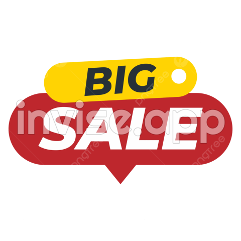 Sale Tag Promo - Big Sale Tag Vector Free Download, Big Sale Label, Sale Tag, Promotion Tag And Vector With