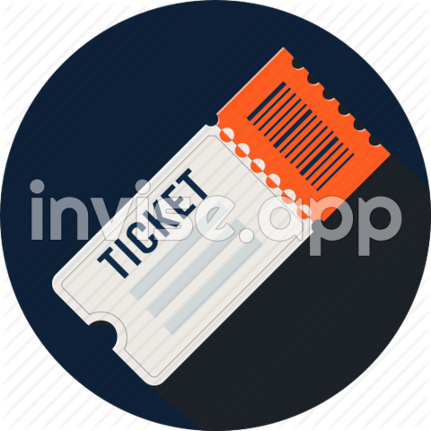 Ticket Images, Download Free Tickets Logo Freeicons - Event Ticket Sample