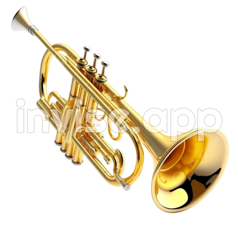 Brass Trumpet - Trumpet Clipart