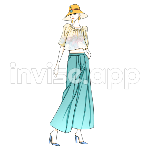 Summer Dress Transparent, Modern Summer Dress, Modern, Girl, Summer Image For Free Download - Summer Dresses