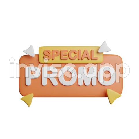 Promo Word - Special Promotion Logo