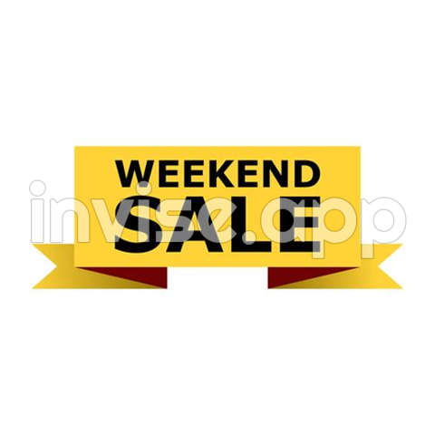 Promo Weekend - Conjunto De Banners De Venta, Coleccion De Etiquetas De Oferta Especial Plantilla De Insignia