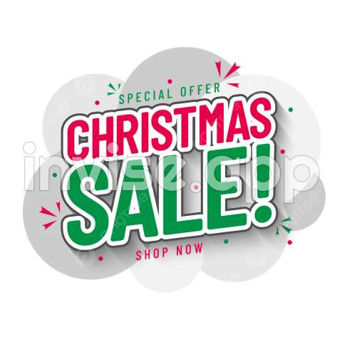 Xmas Promo - Sale Special Offer Vector Hd Images, Christmas Sale Special Offer, Christmas, Sale, Text