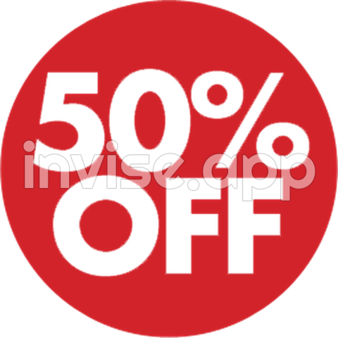 50 % Off Graphic - 50% Off Images Perfect For Your Next Sale