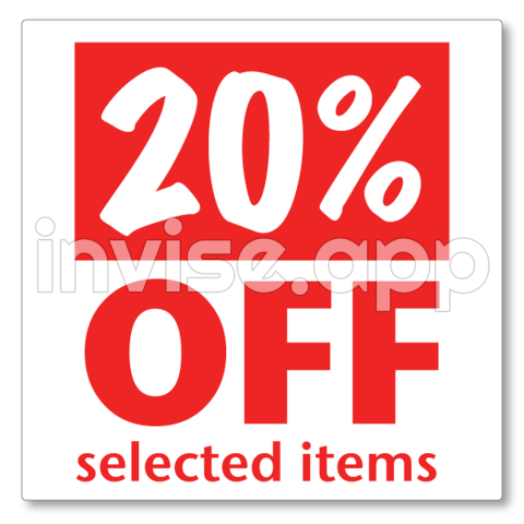 Maruten 20% Off - Sale, Promo, Percent, 20% Off 37402 Free Icons And Backgrounds