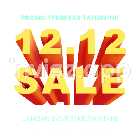 Promo 12 12 Banner - Promo 12 12 Akademi Produktif