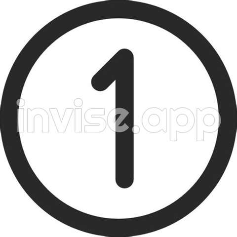 "Number 1 Circle" Icon Download For Free Iconduck - Business Logo