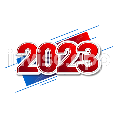 New Year 2023 Vector Hd Images, New Year 2023 Red, 2023, Happy New Year 2023, Happy New Year - Promo 2023