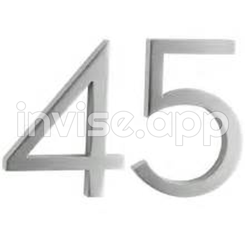 Collection Of House Numbers Plus - House Number Address Plaques