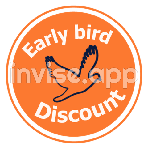 Be An Early Bird And Benefit From A 10% Discount On The Tuition Fees - Early Bird Card