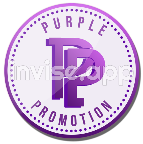 Cropped Purple Promotion Logo Purple Promotion - Promotion Logo