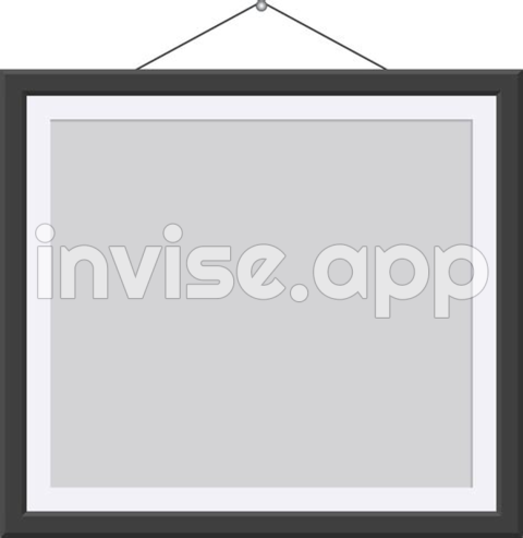 Black Picture Frame Clip Art 22223004 - Black Frame Clip Art