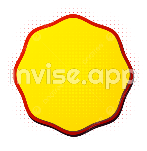 Yellow Price Tag , Vector, Psd, And Clipart With Transparent - Pop Art Price Tag